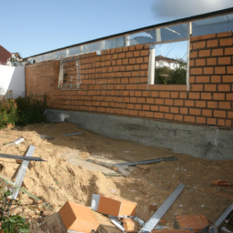 Agrandissement terrasse pour espace de jeu pour enfants Roquebrune-sur-Argens